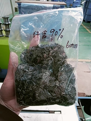 90% SS316L với chất liệu dễ hòa tan trong nước lớp phủ PVA 6mm chiều dài sợi ngắn