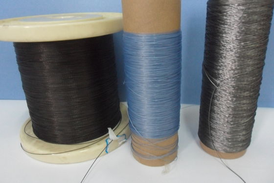 Lớp phủ PVC linh hoạt Sợi kim loại, Chỉ khâu chống cháy 12um